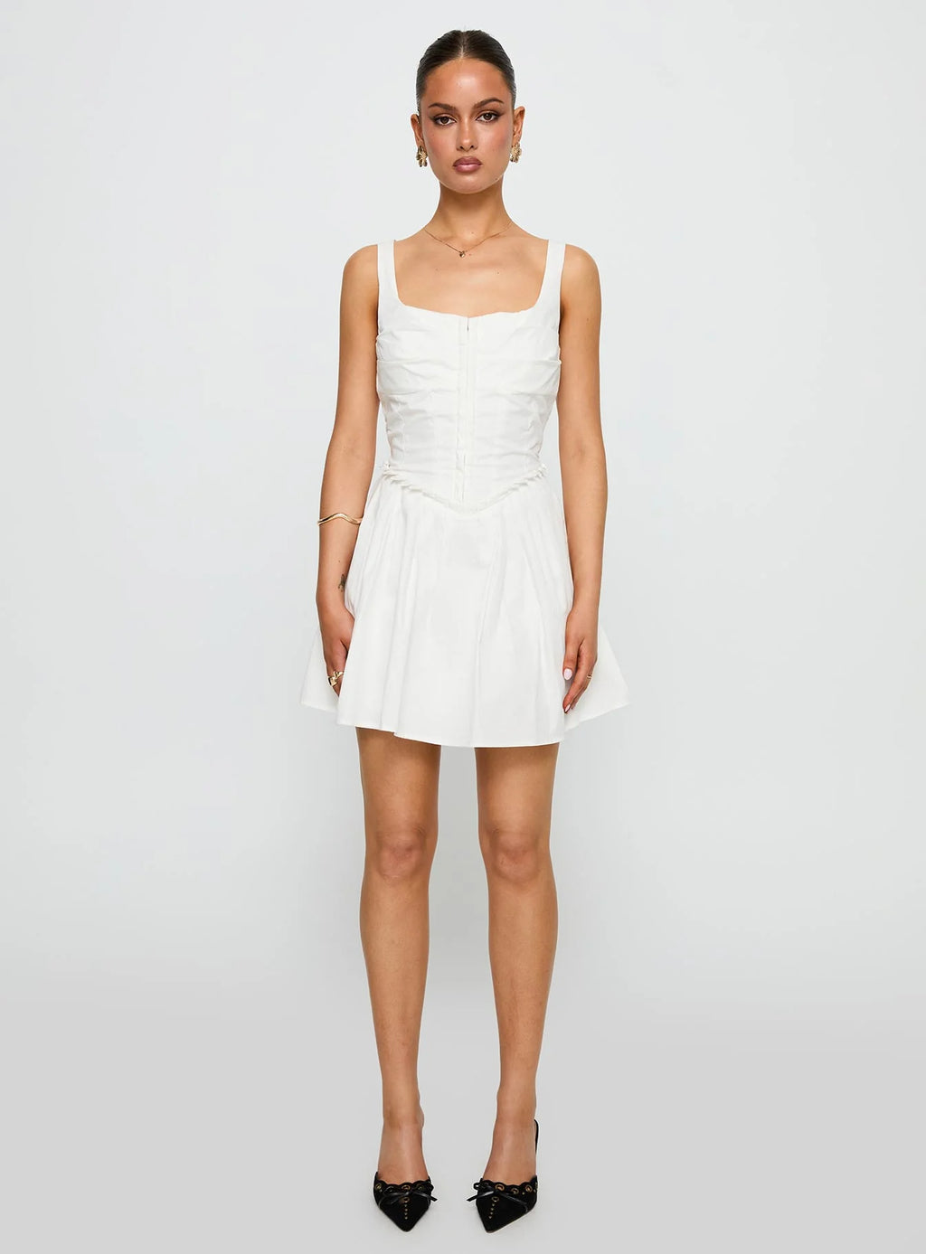 Wild Ideas Mini Dress White